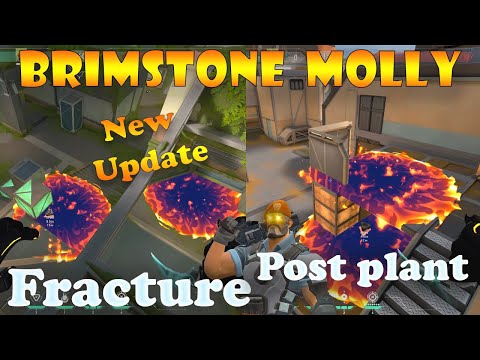 Top 15 New Fracture Brimstone Post Plant Lineups | Brimstone Lineups Fracture Valorant Tips & Tricks