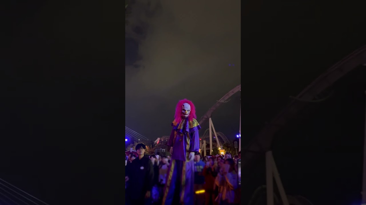 夜の踊り子ピエロ🤡【USJハロウィン】#shorts #trend#usj#usjファン#夜の踊り子#おすすめ#ユニバ