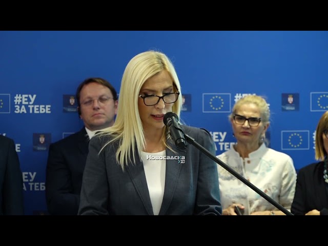 Završni radovi na novoj zgradi Palate pravde u Novom Sadu