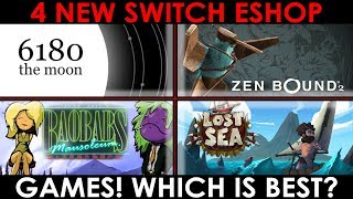 4 NEW Nintendo Switch Eshop Games! - Which is Best?