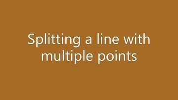Splitting line features in ArcGIS Pro