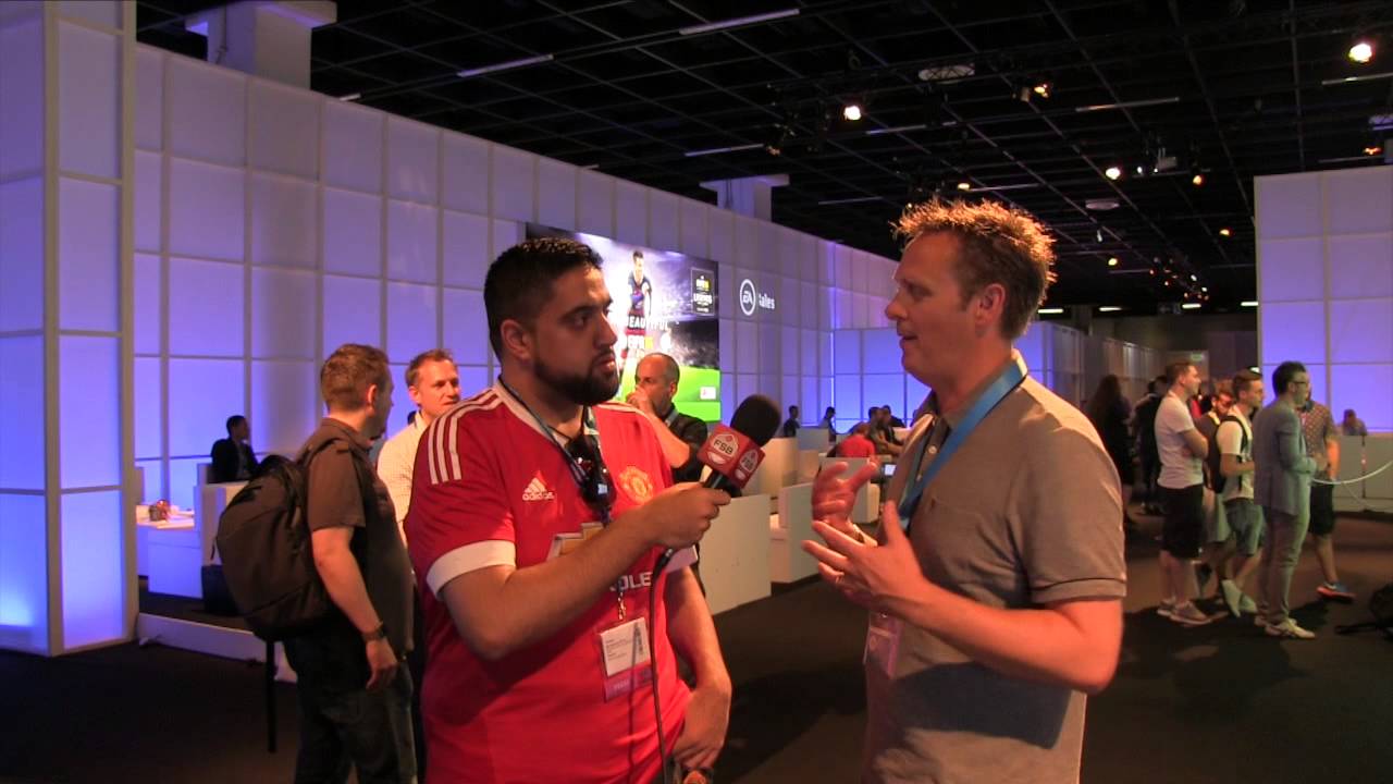 Gamescom 2015 - FIFA 16 - Nick Channon Interview
