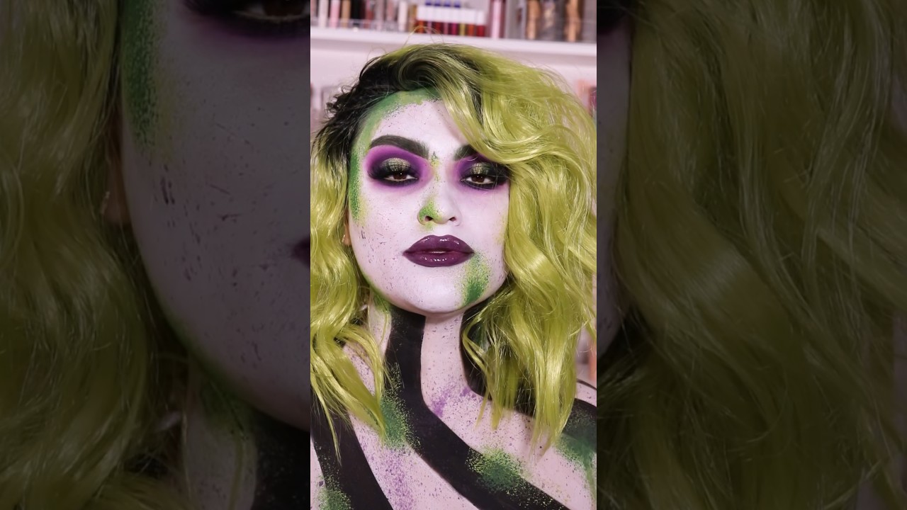 Beetlejuice but glam 🪲💚🫶🏼 