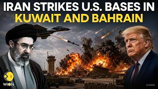 US-Iran War LIVE: Tehran Strikes Multiple US Bases, Explosions Rock Bahrain & Kuwait Base | WION