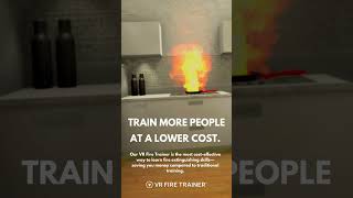 Our VR Fire Trainer saves costs, works anytime, anywhere, and keeps training exciting #Vrfiretrainer