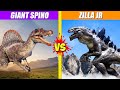 Giant Spinosaurus vs Zilla Jr. | SPORE
