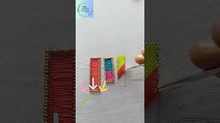 Types of flat Loading stitches🪡 #tutorial #aariwork #shortsfeed #shortvideo #shortsviral#shorts #art