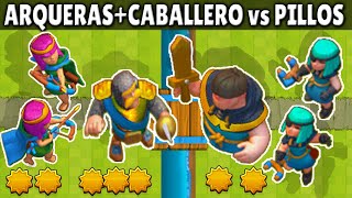 RASCALS vs ARCHERS + KNIGHT |WHICH IS THE BEST THREESOME? | CLASH ROYALE OLYMPICS