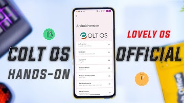 Official Android 13 Colt OS Hands-ON | Colt OS Review | What