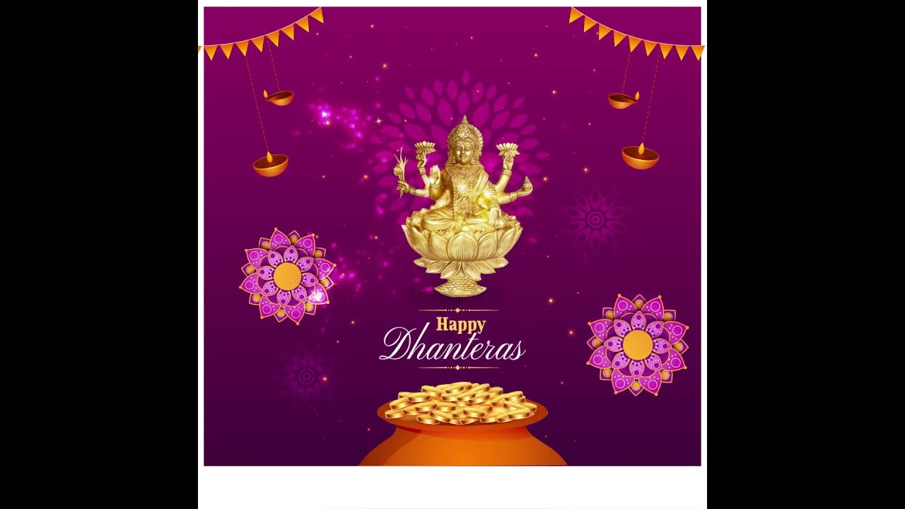 Happy DHANTERA Creative Video Ads 