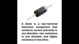 Basic Electronics Components #capacitor #resistance #inductor #transformer #diode #transistor #led