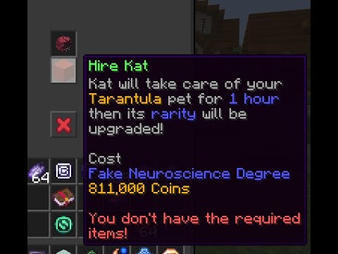 Mythic Tarantula Pet upgrade | Possible t5 Tara slayer?? | Hypixel