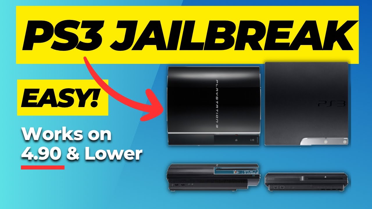 How to Jailbreak the PS3 on 4.90 or lower 