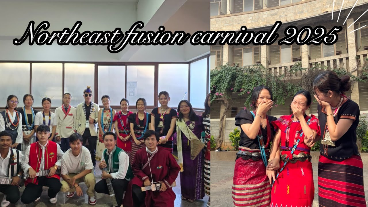 Northeast fusion carnival banglore 2025 🎪 || daily vlog || Team Arunachal Pradesh 🏔️ 