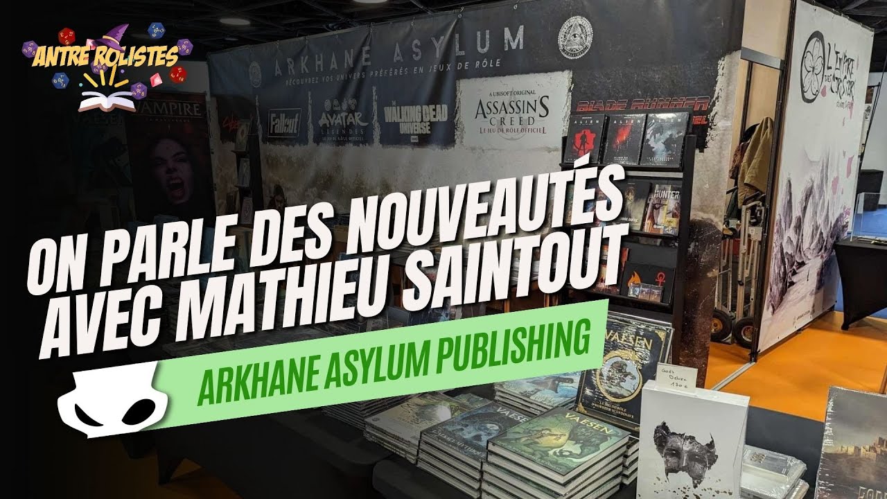 Interview - Arkhane Asylum - Festival International des Jeux - YouTube