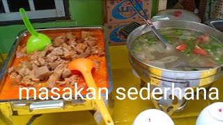 MENU HAJATAN SEDERHANA MENU HAJATAN SEDERHANA