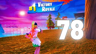 78 Elimination Solo Vs Squads Win Fortnite Gameplay - Zero Build Pc