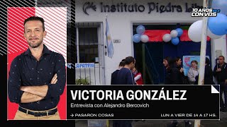 Victoria González, Directora del Instituto Piedra Libre Escuela Especial, en 'Pasaron Cosas'