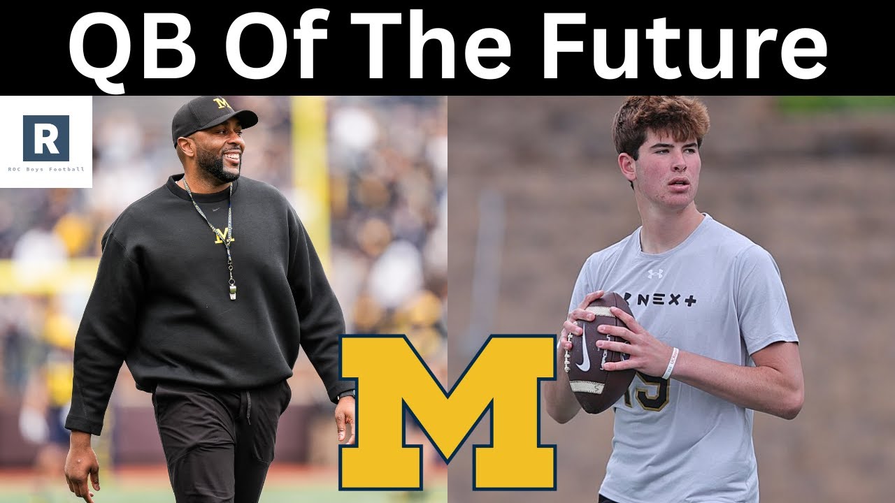 Peter Bourque Commits To Michigan | LOADED QB Room | Michigan Football Recruiting News