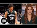Rachel Nichols reacts to Derrick Rose redemption narrative after 50-point game | The Jump