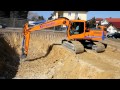 Liebherr R904 Litronic ripping hard ground