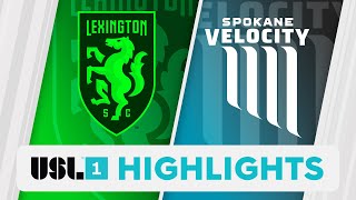 4.14.2024 | Lexington vs. Spokane Velocity - Game Highlights