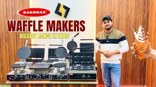 India's Biggest Range of Commercial Waffle Makers from Bakomax Mini Waffle Maker Comercial