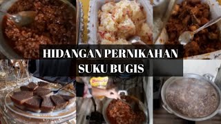 HIDANGAN PERNIKAHAN SUKU BUGIS | GORE-GORE DAGING SAPI | KUE BOSARA KHAS BUGIS