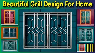 50 Stylish Window Grill Design Ideas | Modern Steel &amp; Balcony Grill Design for Home 2026