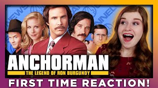 First time watching ANCHORMAN | Movie Reaction!