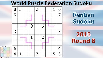 WPF Sudoku 2015 Round 8 - Renban Sudoku