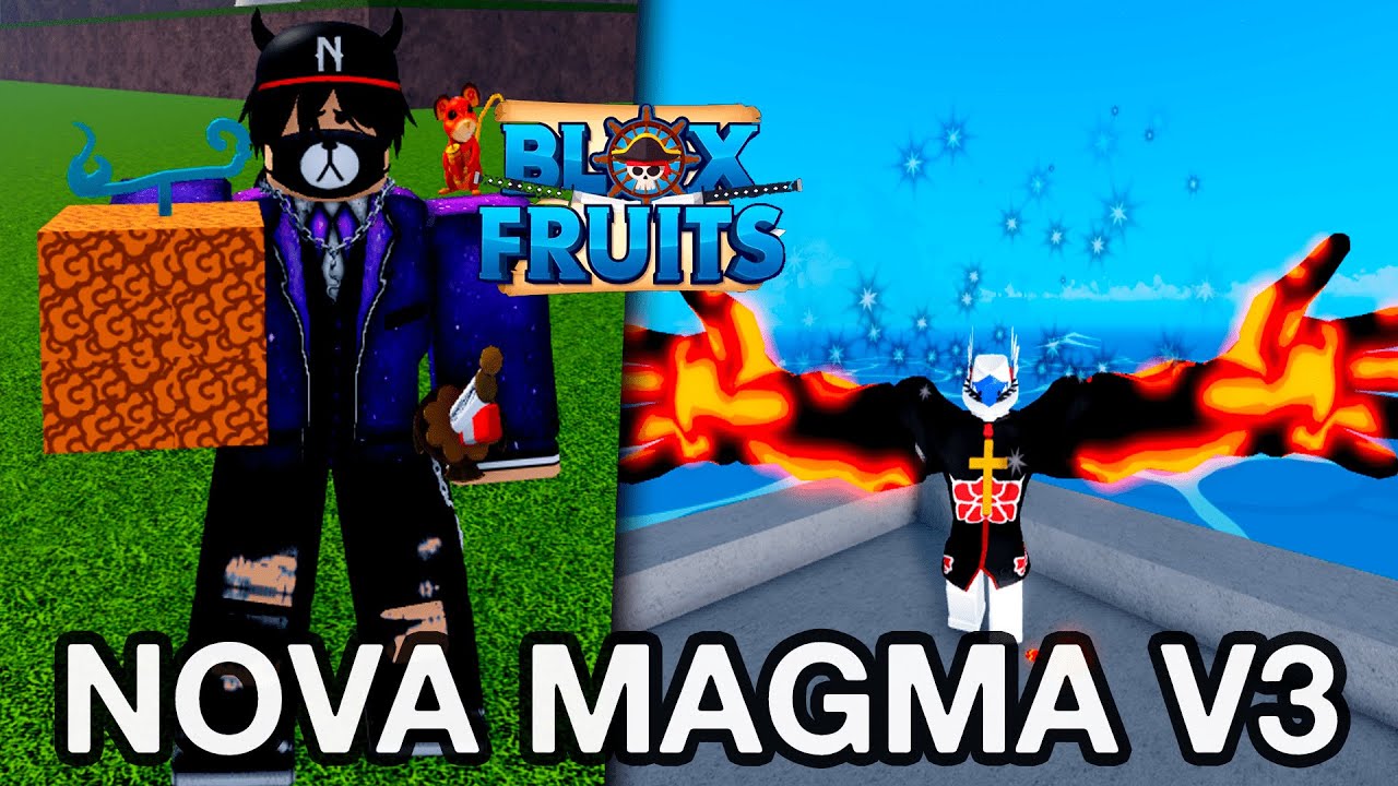 ADEUS MAGMA ANTIGA?? NOVA MAGMA V3 no BLOX FRUITS??!!! NOVIDADES