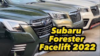 Subaru Forester Facelift 2022 Eyesight4.0 Cascade Green Slica