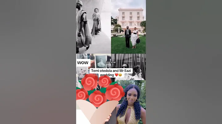 Temi Otedoĺa eand Eazi wedding in 3 countries