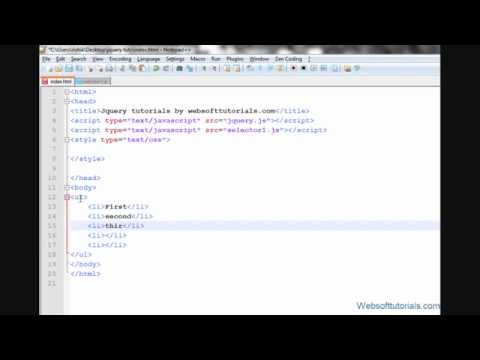 jquery tutorials for beginners - 48 - jquery each function