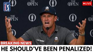 Open Championship SCANDAL! Fans Say Bryson DeChambeau CHEATED the Penalty Rules