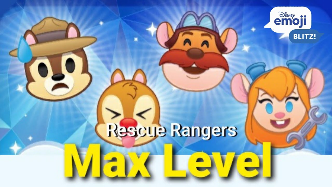 Max Level - Rescue Rangers - Disney Emoji Blitz - YouTube