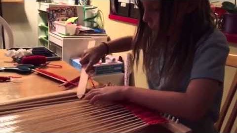 Lap Loom Part 2 Harrisville Designs Beginner Weaving
