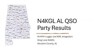 Alabama QSO Party Recap Highlights