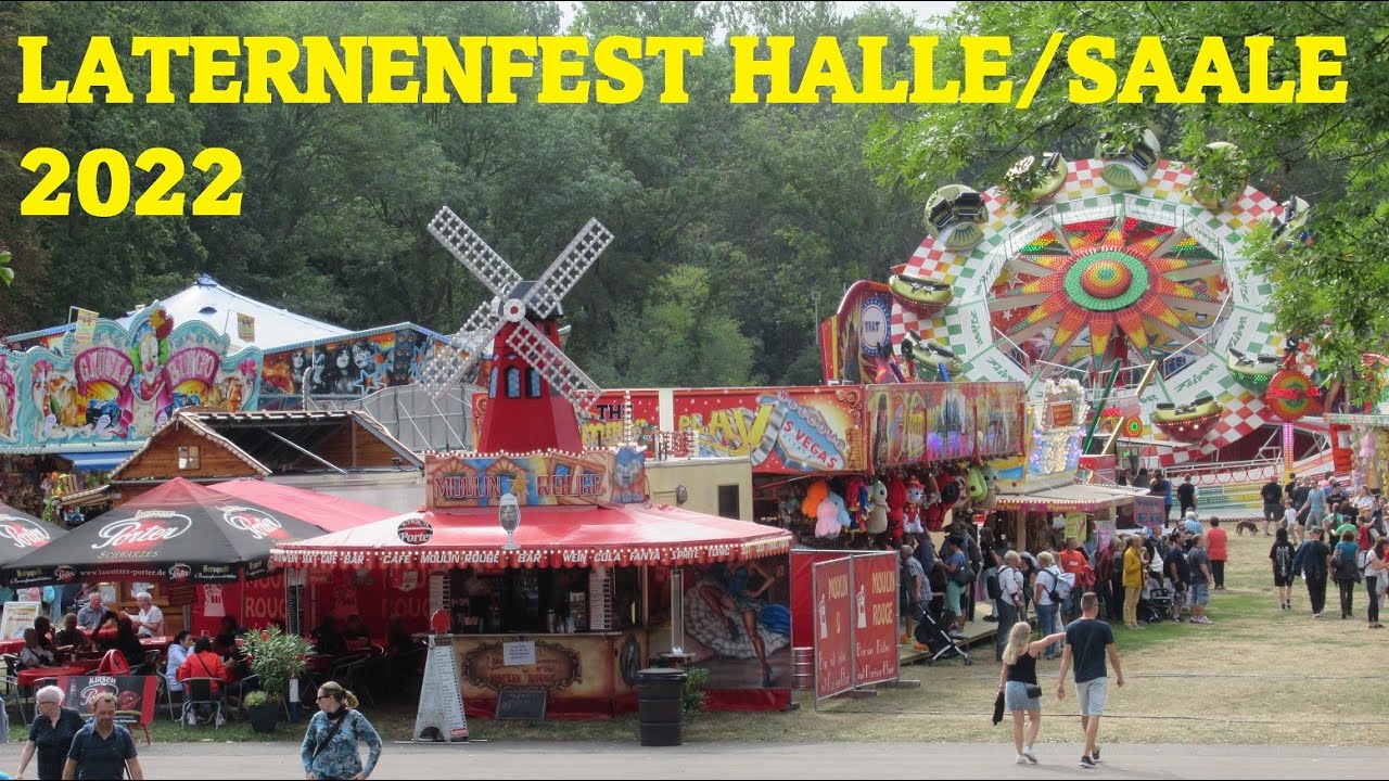 Laternenfest Halle/Saale 2022 Impressionen vom Rummel und der