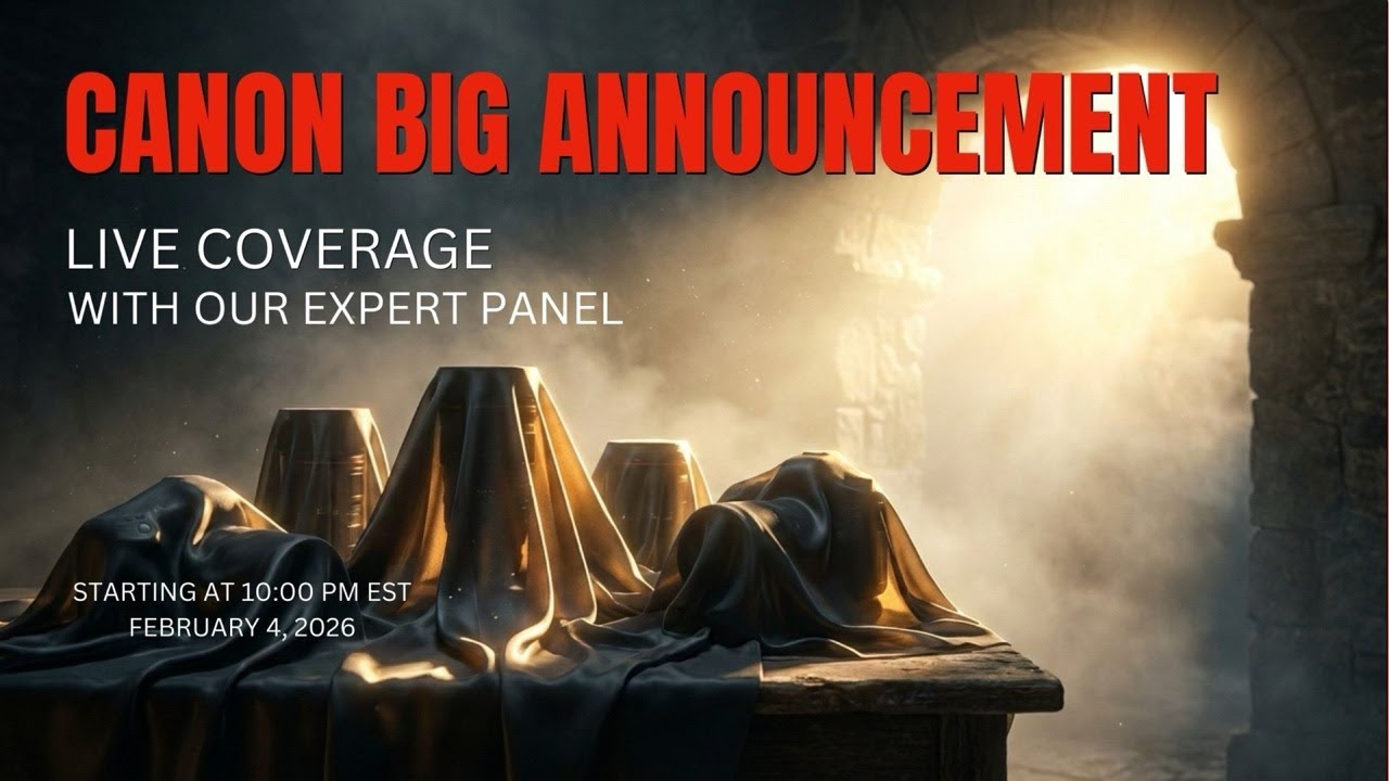 Canon Lens & Camera Announcement