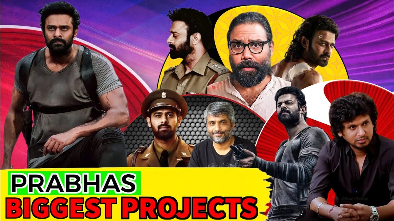 Prabhas’ Upcoming Movies Lineup Is Bigger Than Other Superstars 🤯