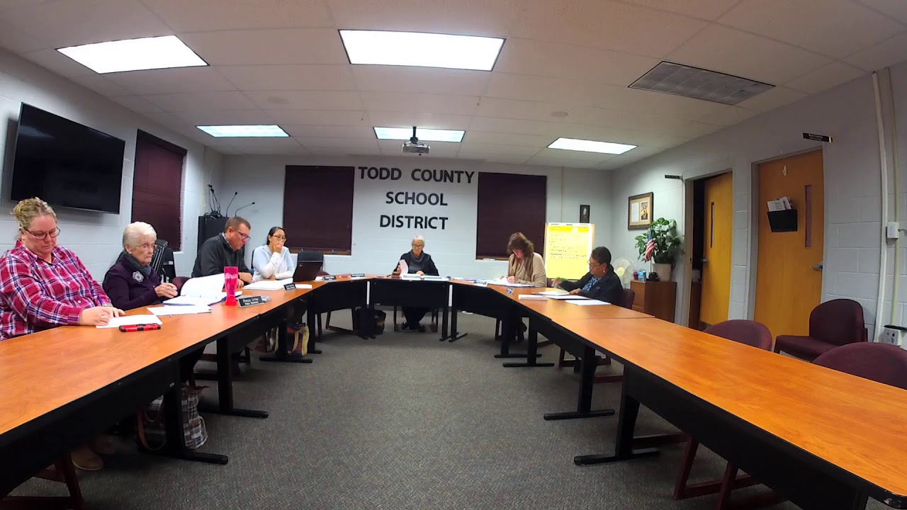 Todd County Regular Board Meeting 11-12-2019 - YouTube