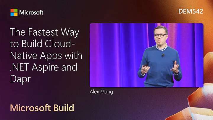 The Fastest Way to Build Cloud-Native Apps with .NET Aspire and Dapr | DEM542