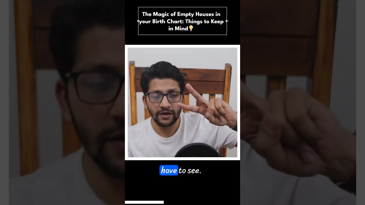 The Magic Of Empty Houses In Your Birth Chart Things To Keep Mind 