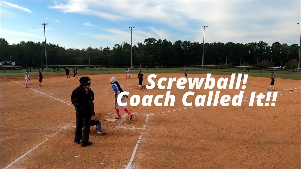 Screwball Sits A Lefty!!! softball fastpitch fastpitchsoftball 