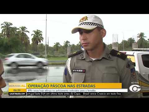 PM inicia Operação Páscoa com reforço de blitze e fiscalização nas rodovias estaduais - 01/04/2026