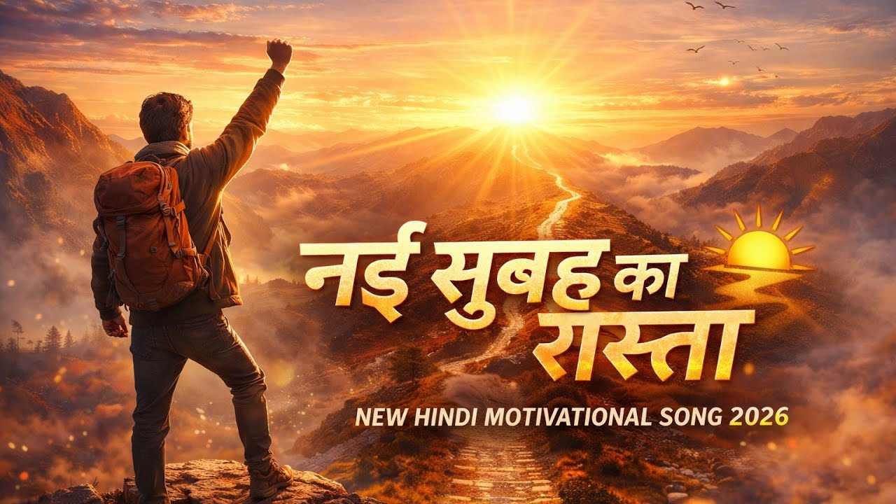 नई सुबह का रास्ता 🌅 | New Hindi Motivational Song 2026 | Inspiring & Heart Touching Track