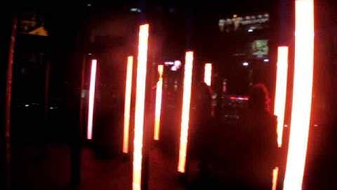 LED light show in Melbourne