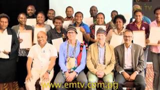 PNG Journalists Complete Training by Thomas Reuters Foundation screenshot 5